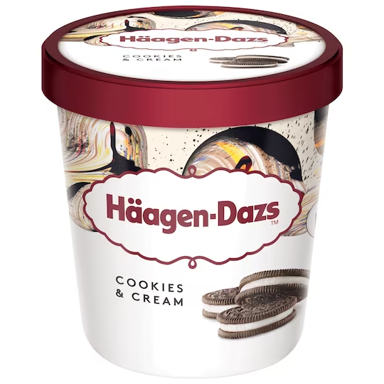 Häagen Dazs Cookie & Cream